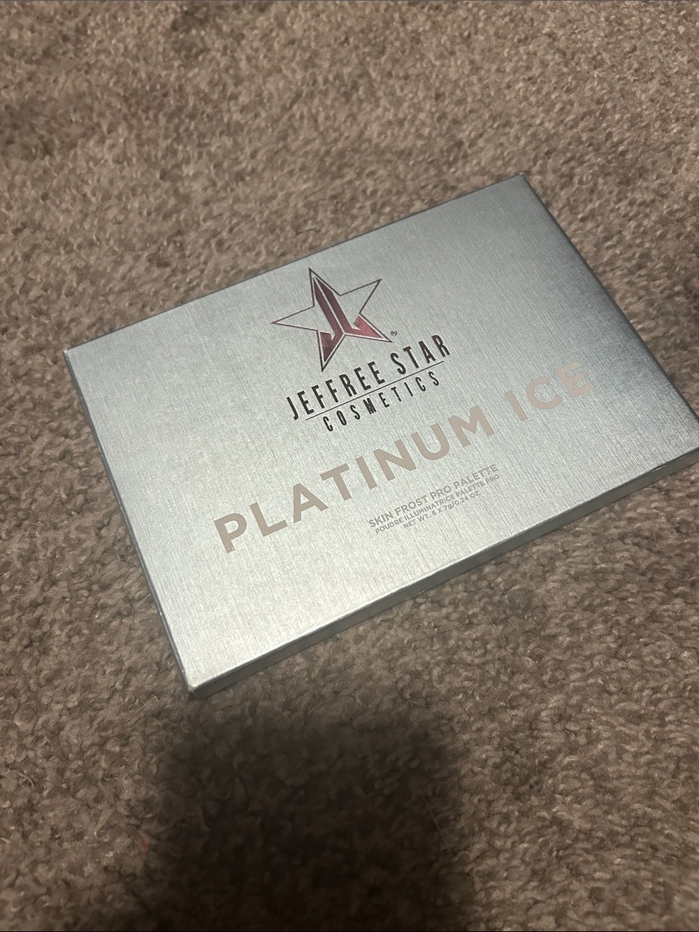 Jeffree Star Platinum ice palette